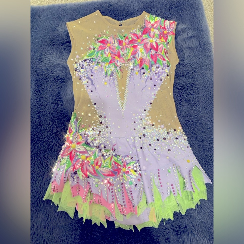 Gymnastics leotard for 7-8 year old